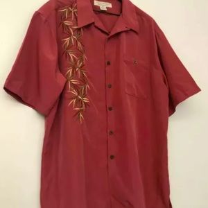 Island Republic Button Front Hawaiian Shirt XL